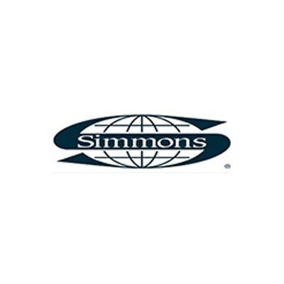Logo Simmons: testo