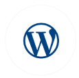 Blog icon and link