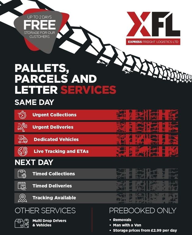 XFL business poster