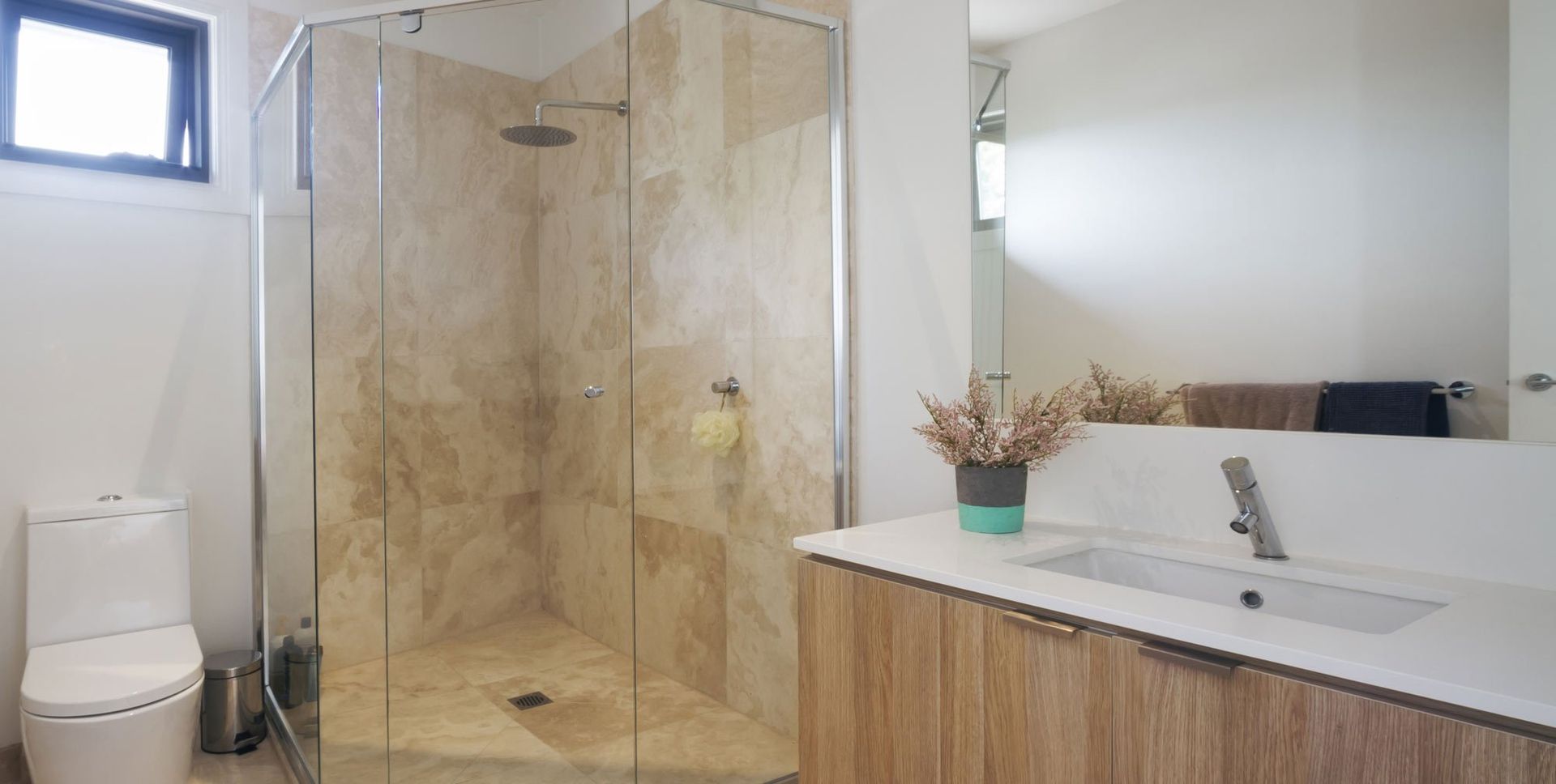 frameless shower