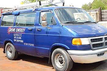 Blue van — Home heating oil in Osceola Mills, PA