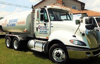 Heating oil delivery truck — Home heating oil in Osceola Mills, PA