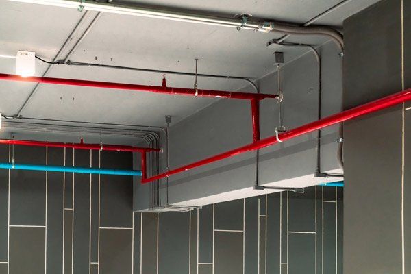 fire suppression pipes