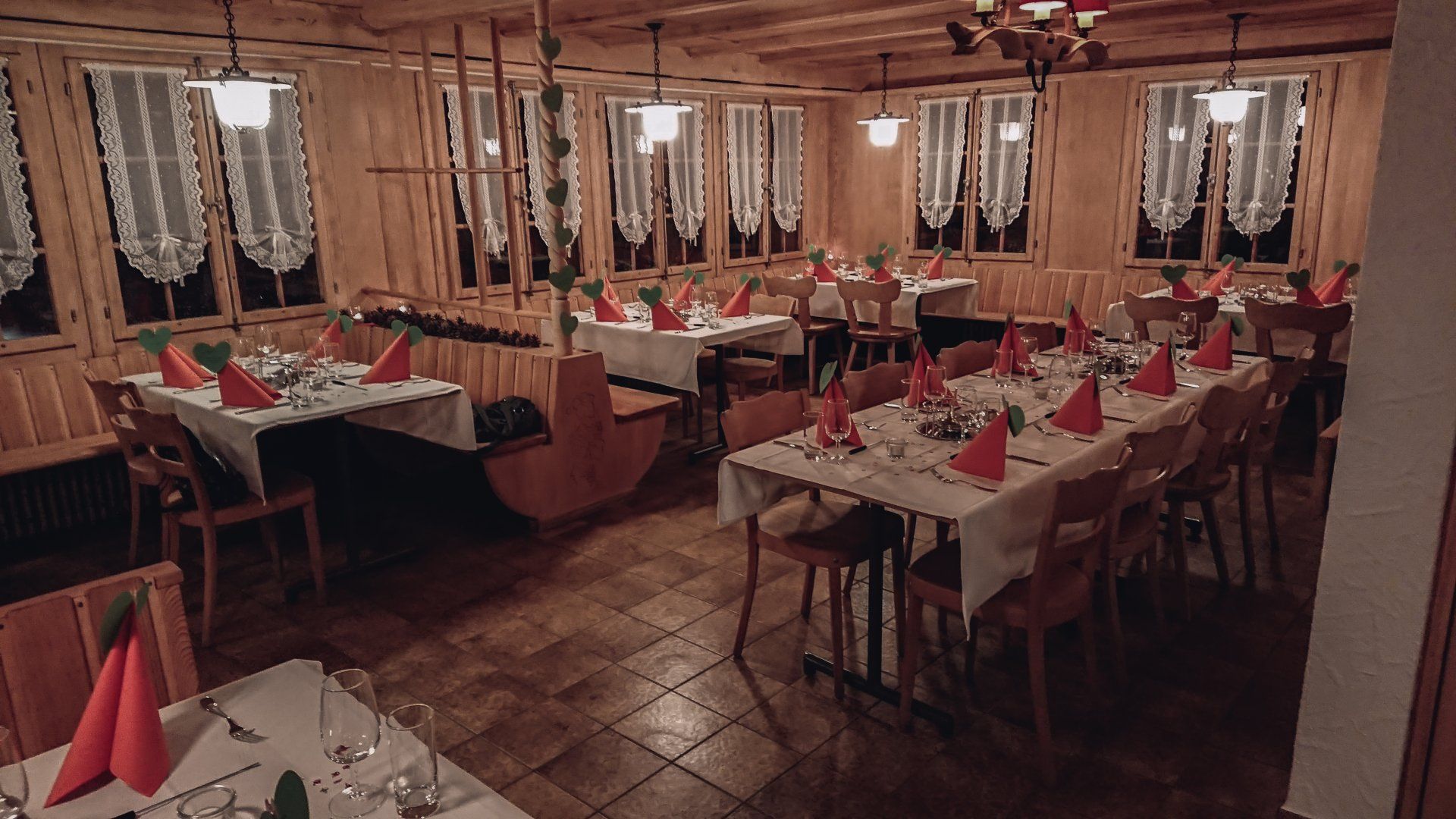 Vorbereitungen für eine Party