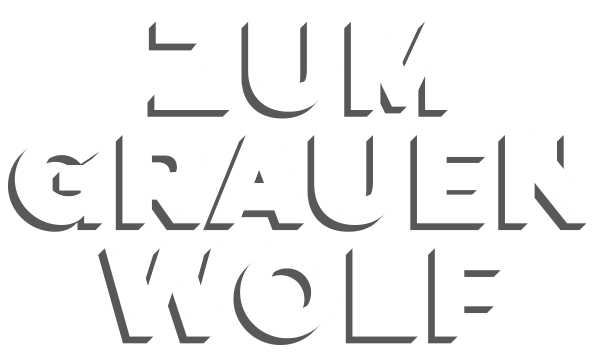 logo zum grauen Wolf