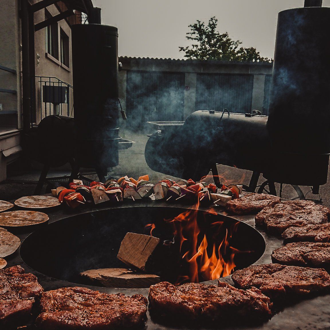 Grillen im Freien