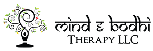 A logo for a company called mind & bodhi therapy llc
