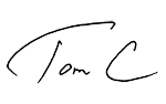 tom c of ayni media had written signature