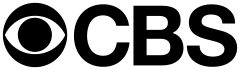CBS logo: an eye symbol next to the letters CBS, all in black.