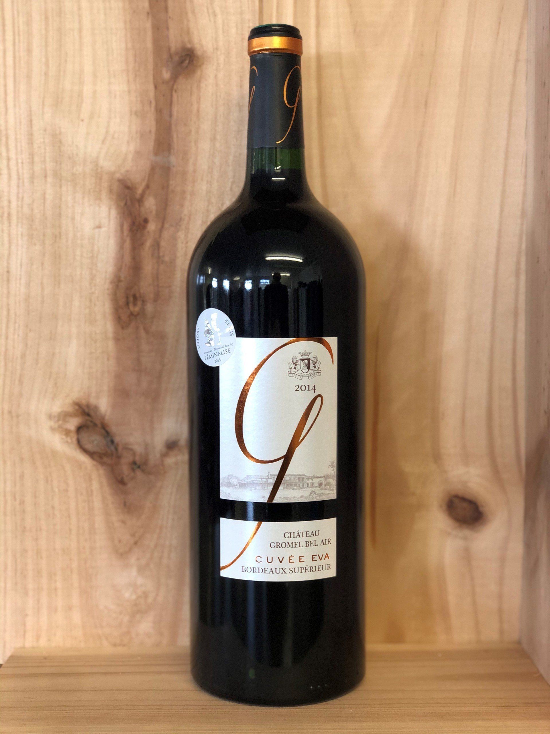 Chateau Gromel Bel Air, Cuvee Eva, Bordeaux Magnum 2014 Chateau Gromel Bel Air, Cuvee Eva, Bordeaux Magnum 2014