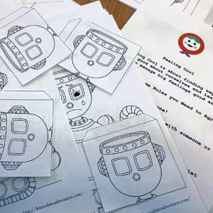 Children's schoolwork