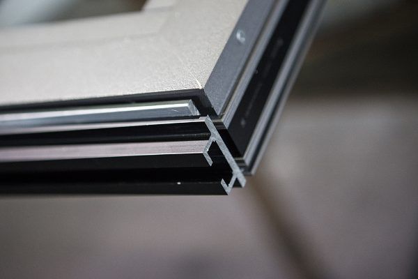 Infisso in alluminio e PVC