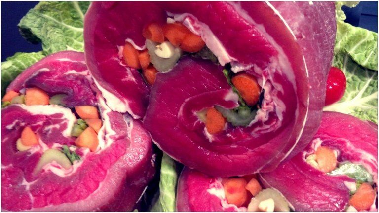girello di carne condita