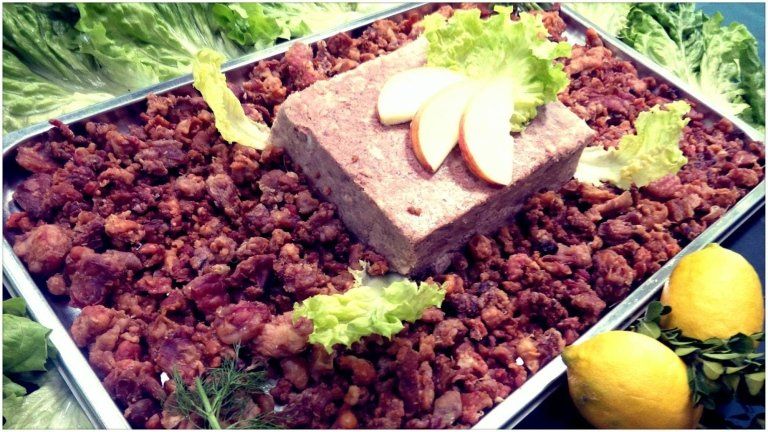 carne d'oca selezionata