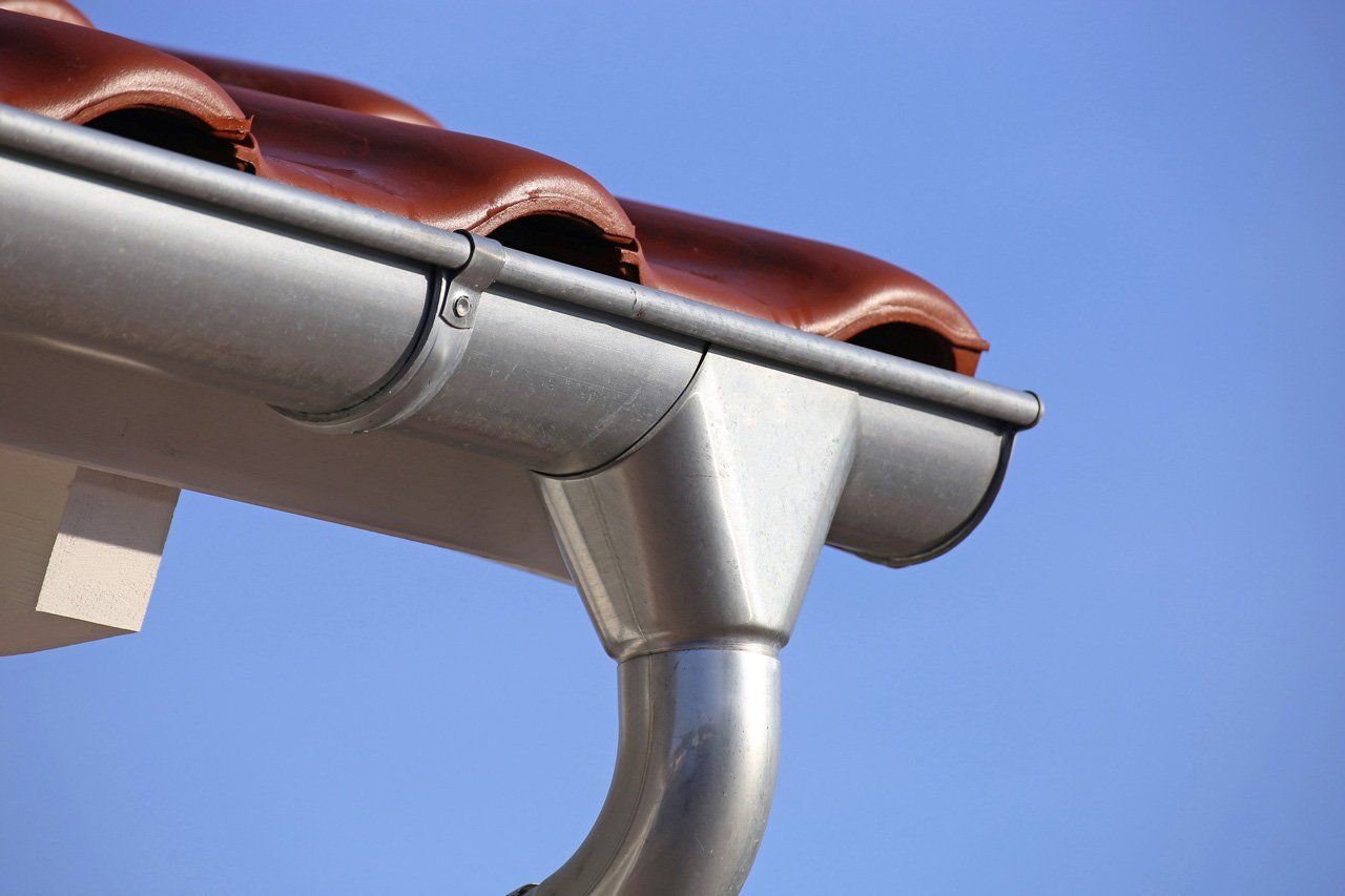 Roof Gutter on a New Tiled Roof — Ft. Walton Beach, FL — Architectural Gutter Systems