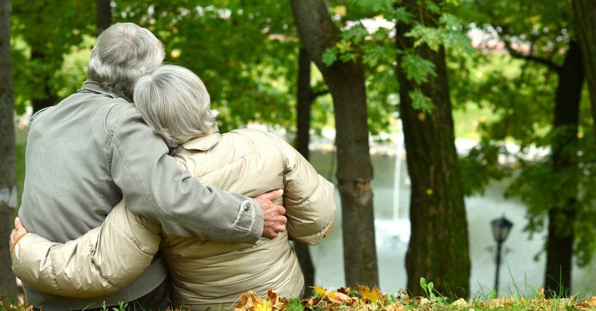 a couple using mindfulness techniques to deal with death - Philip J. Brendese Funeral Home