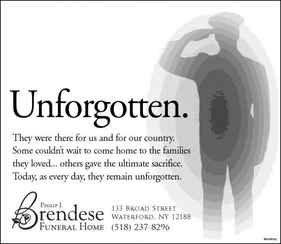 veteran funeral services at Philip J. Brendese Funeral Home