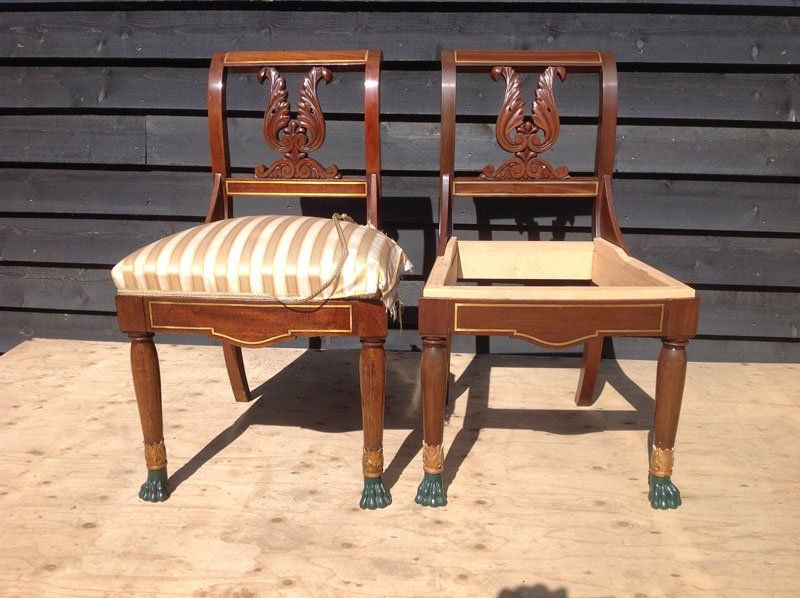 Antique chair restoration services