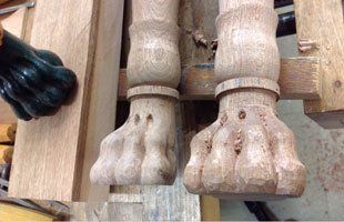 Antique furniture restoration- ex 3