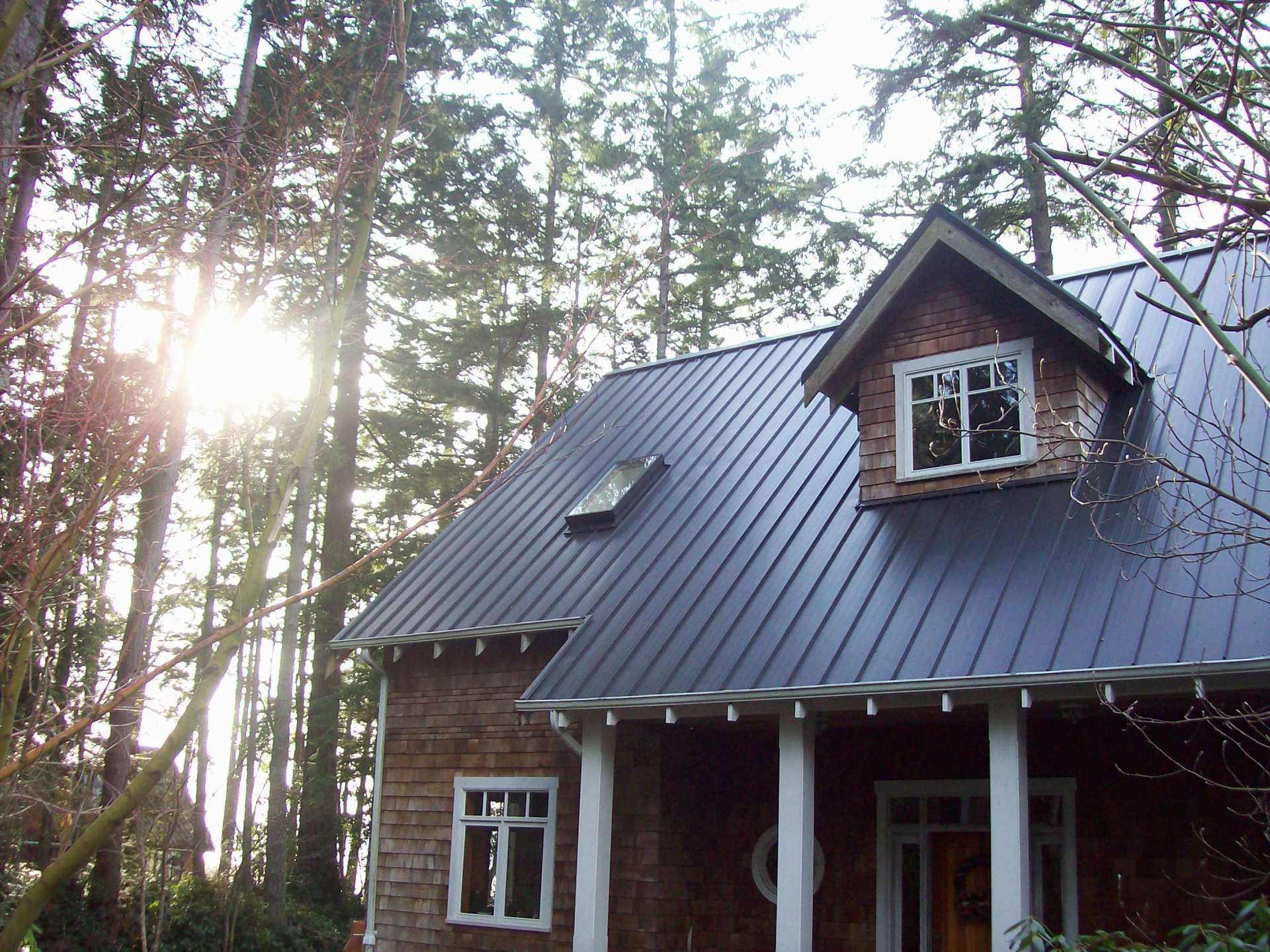 Blue Roof — Olalla, WA — Peninsula Roofing LLC