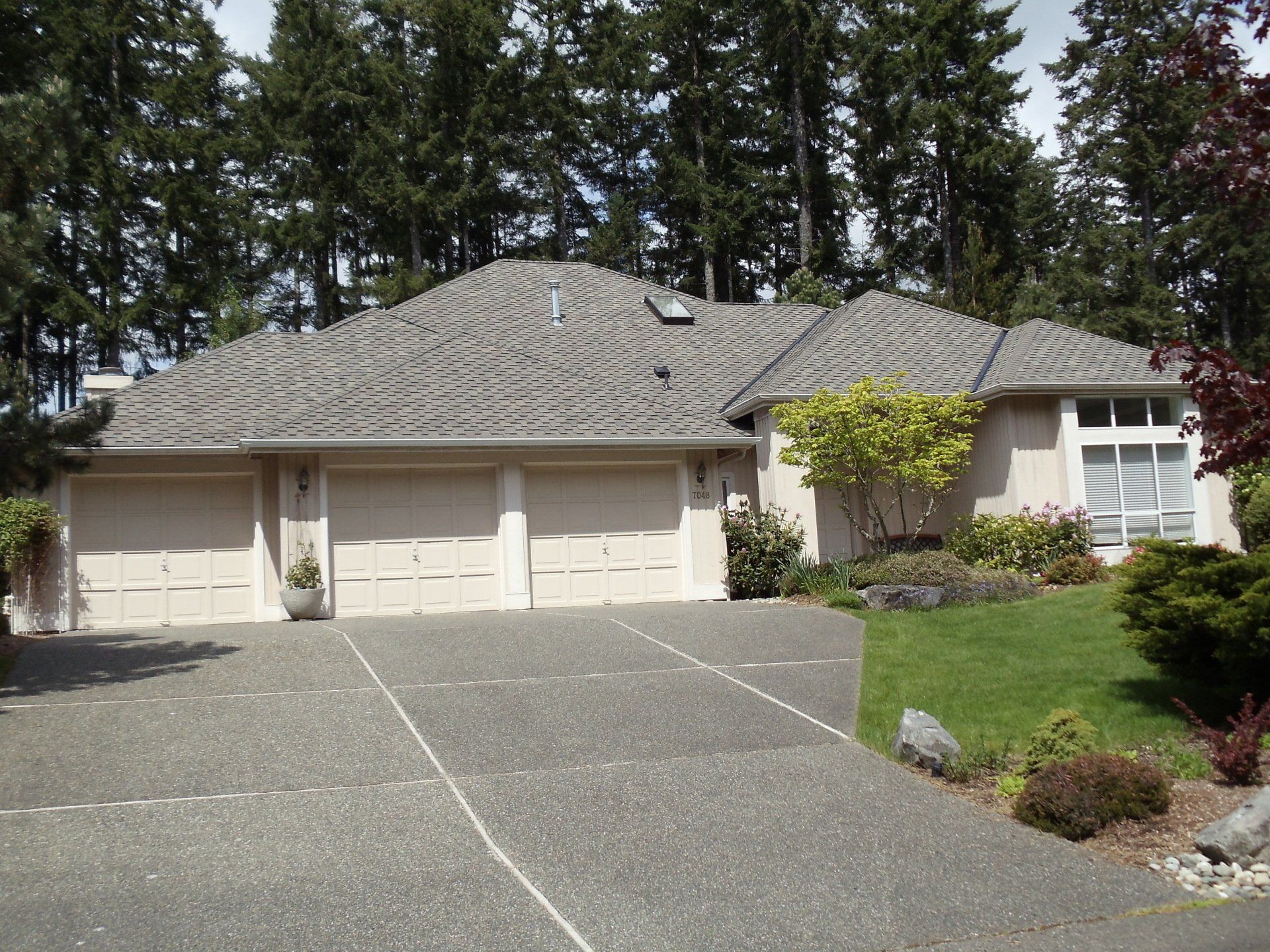House with Slate Roof — Olalla, WA — Peninsula Roofing LLC