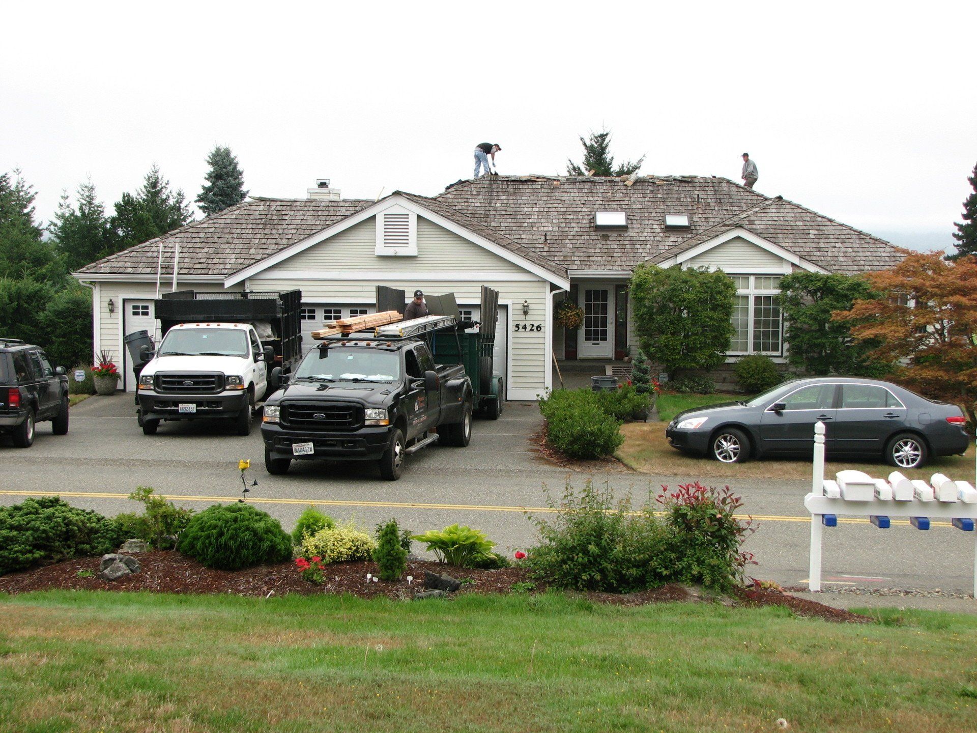 Broken Roof Tiles — Olalla, WA — Peninsula Roofing LLC