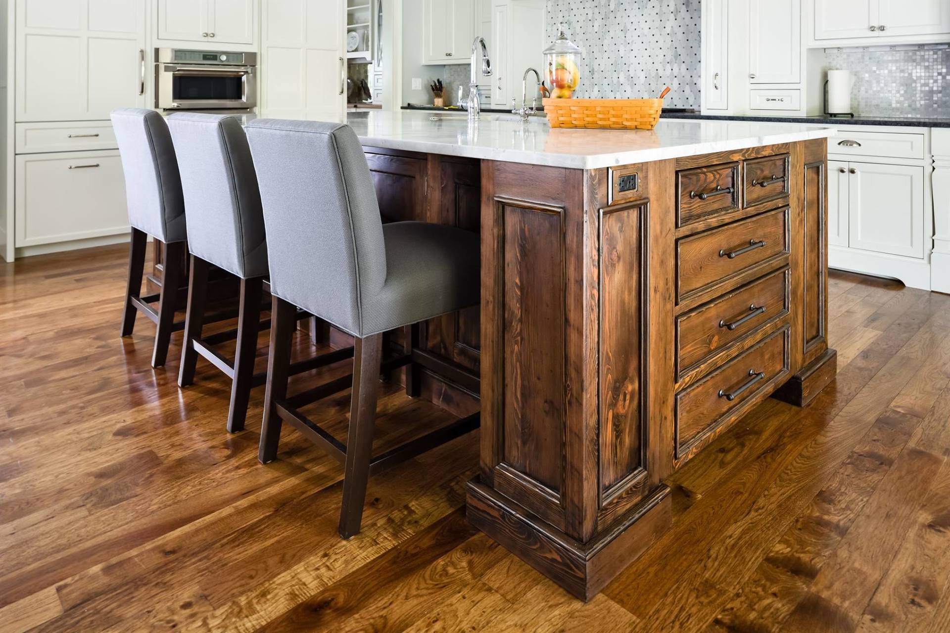 Custom Built Kitchen Island