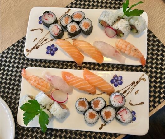 Sushi con riso