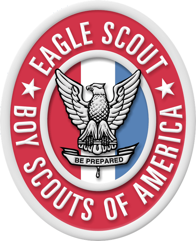 The eagle scout boy scouts of america logo