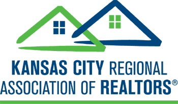 A logo for kansas city regional association of realtors