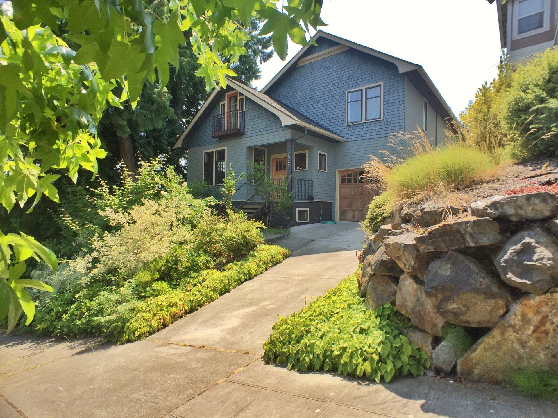 Beautiful front yard photo