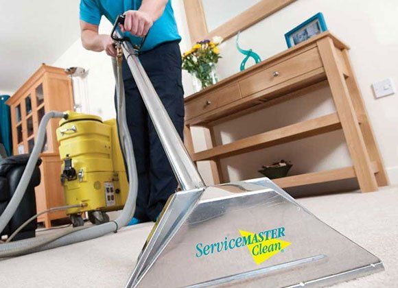 Vacuuming Carpet Floor — Spruce Pine, NC — ServiceMaster of WNC Vacuuming Carpet Floor — Spruce Pine, NC — ServiceMaster of WNC