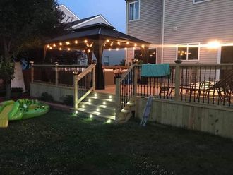 Custom Homes — Wooden Porches of House in Chicago, IL Custom Homes — Wooden Porches of House in Chicago, IL
