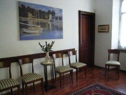sala d'attesa dello studio legale