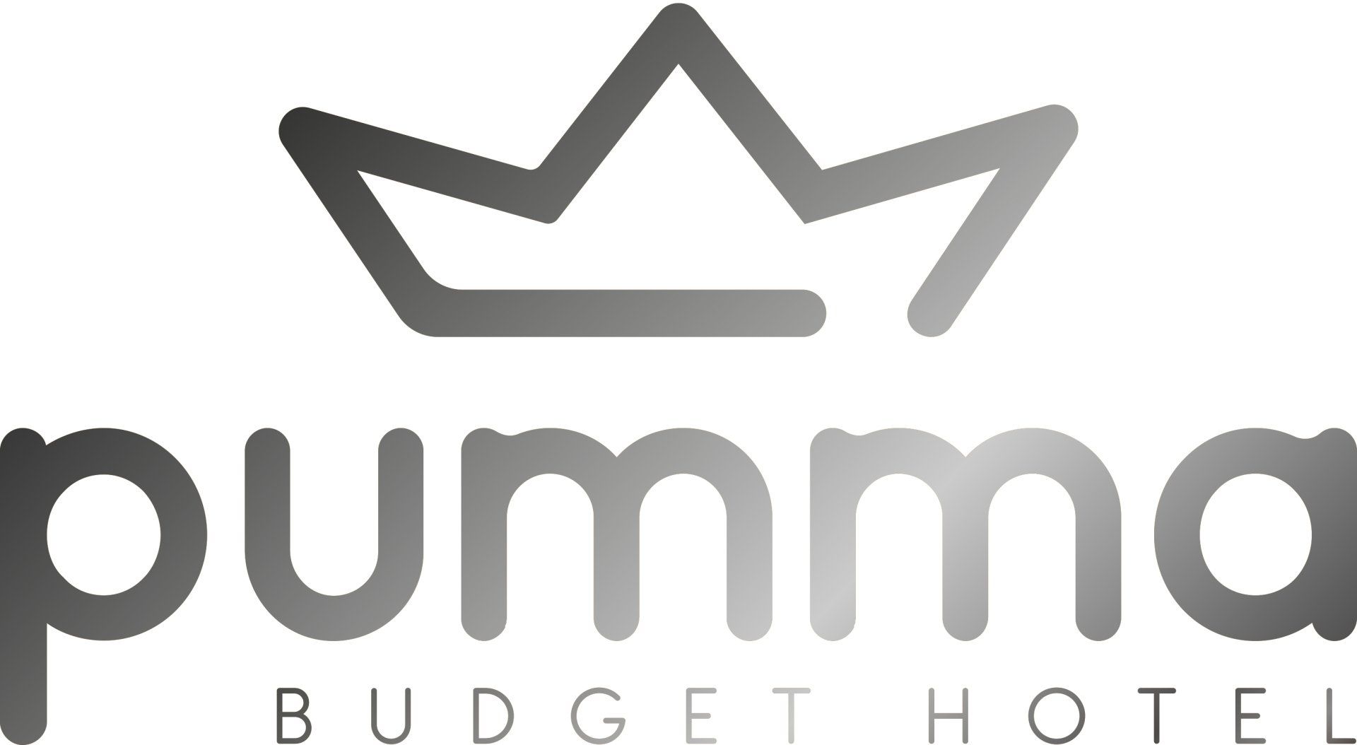 Um logotipo para um hotel econômico com uma coroa