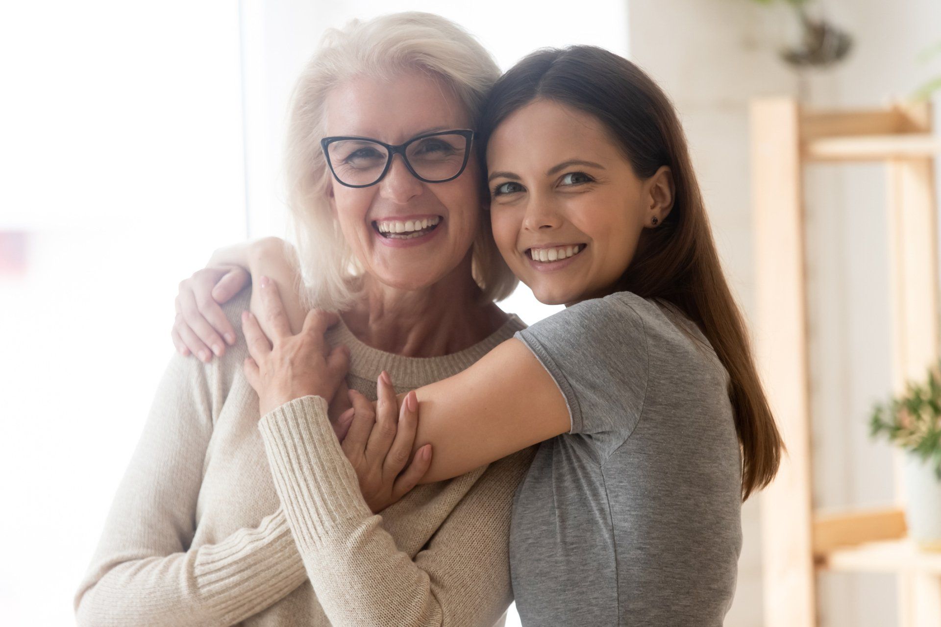 Woman in Eyeglass and Her Daughter — Clarksville, TN — Carla L. Jones, O.D.