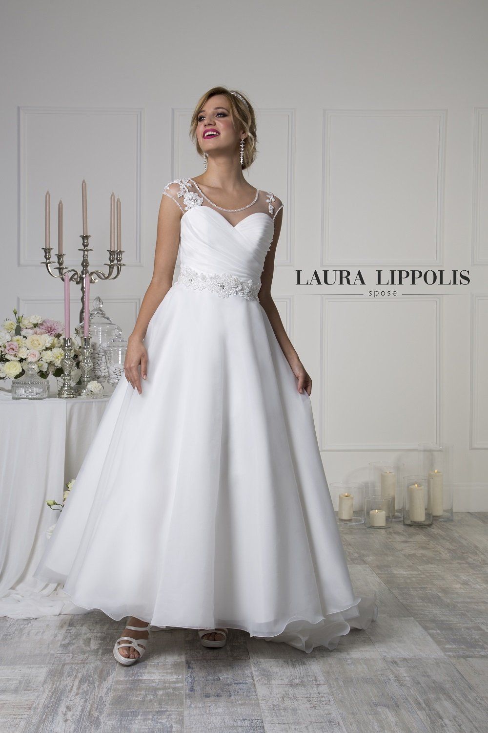 abito da sposa romantico