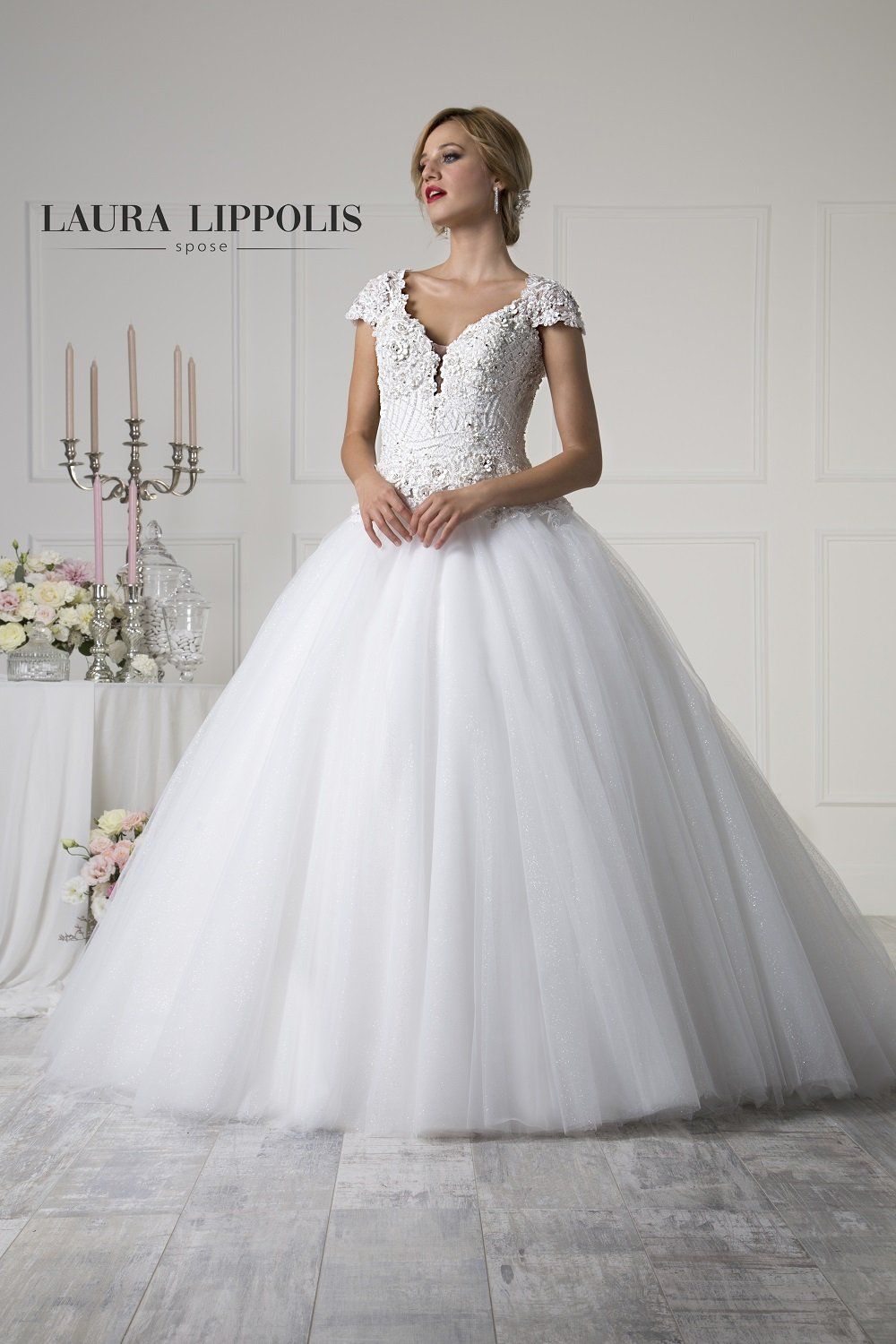abito da sposa romantico