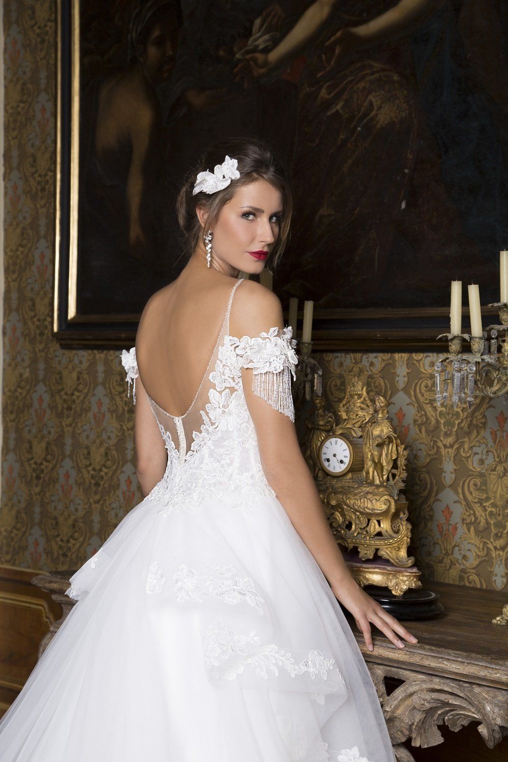 abito da sposa prezioso