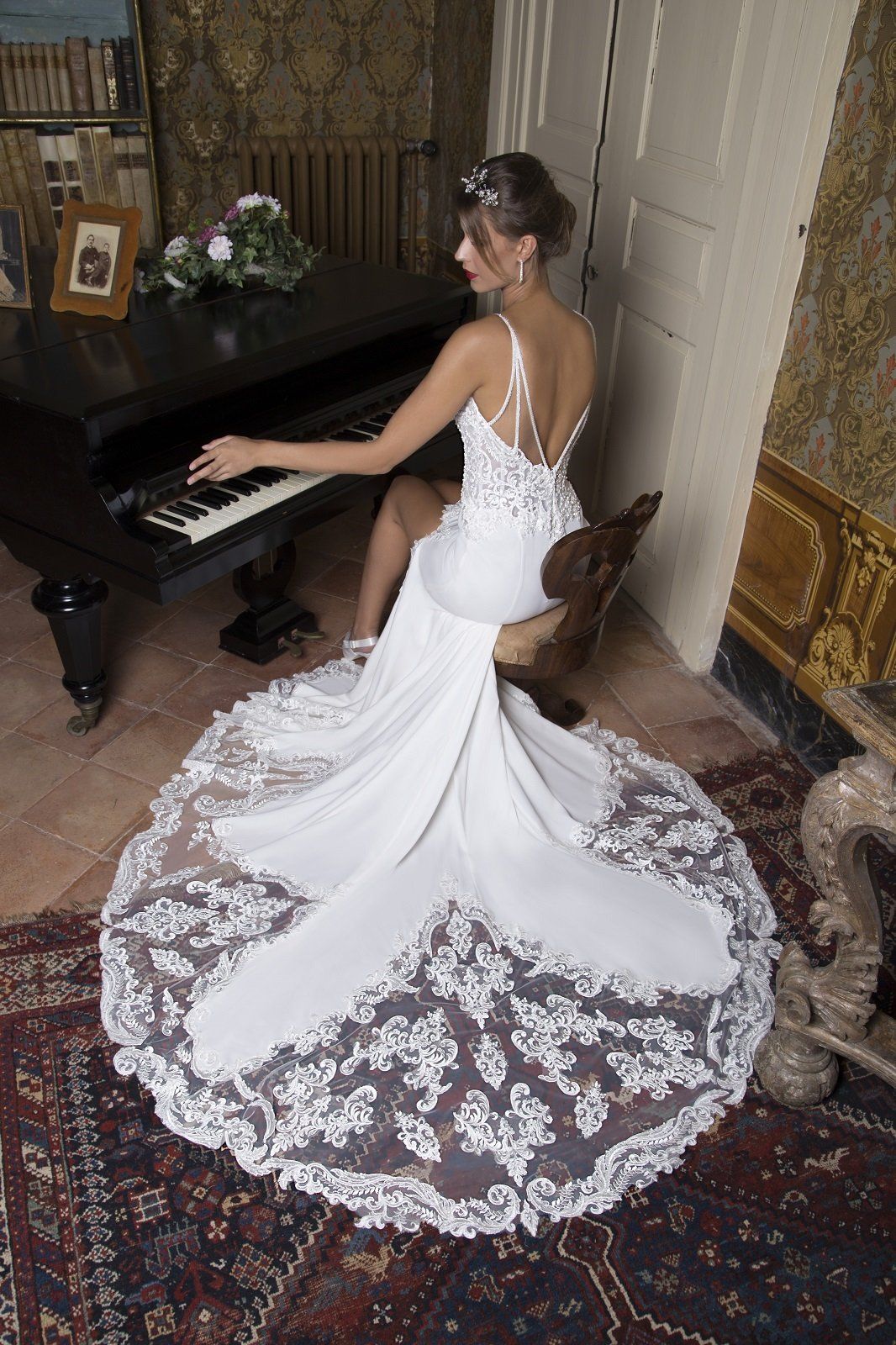 abito da sposa prezioso