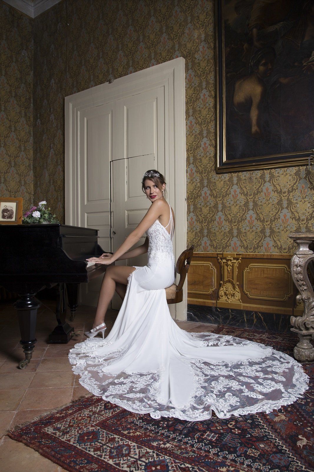 abito da sposa prezioso