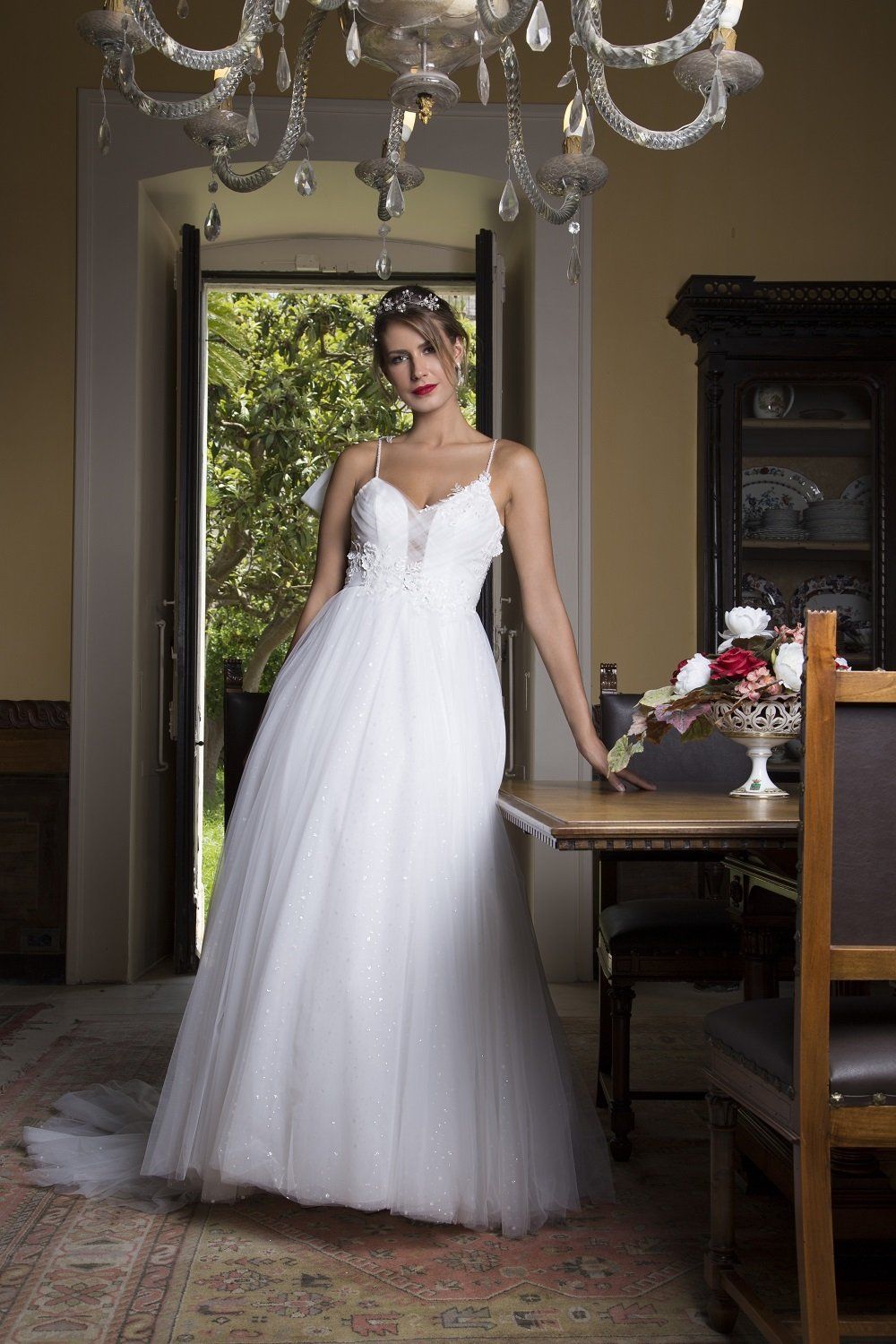 abito da sposa romantico