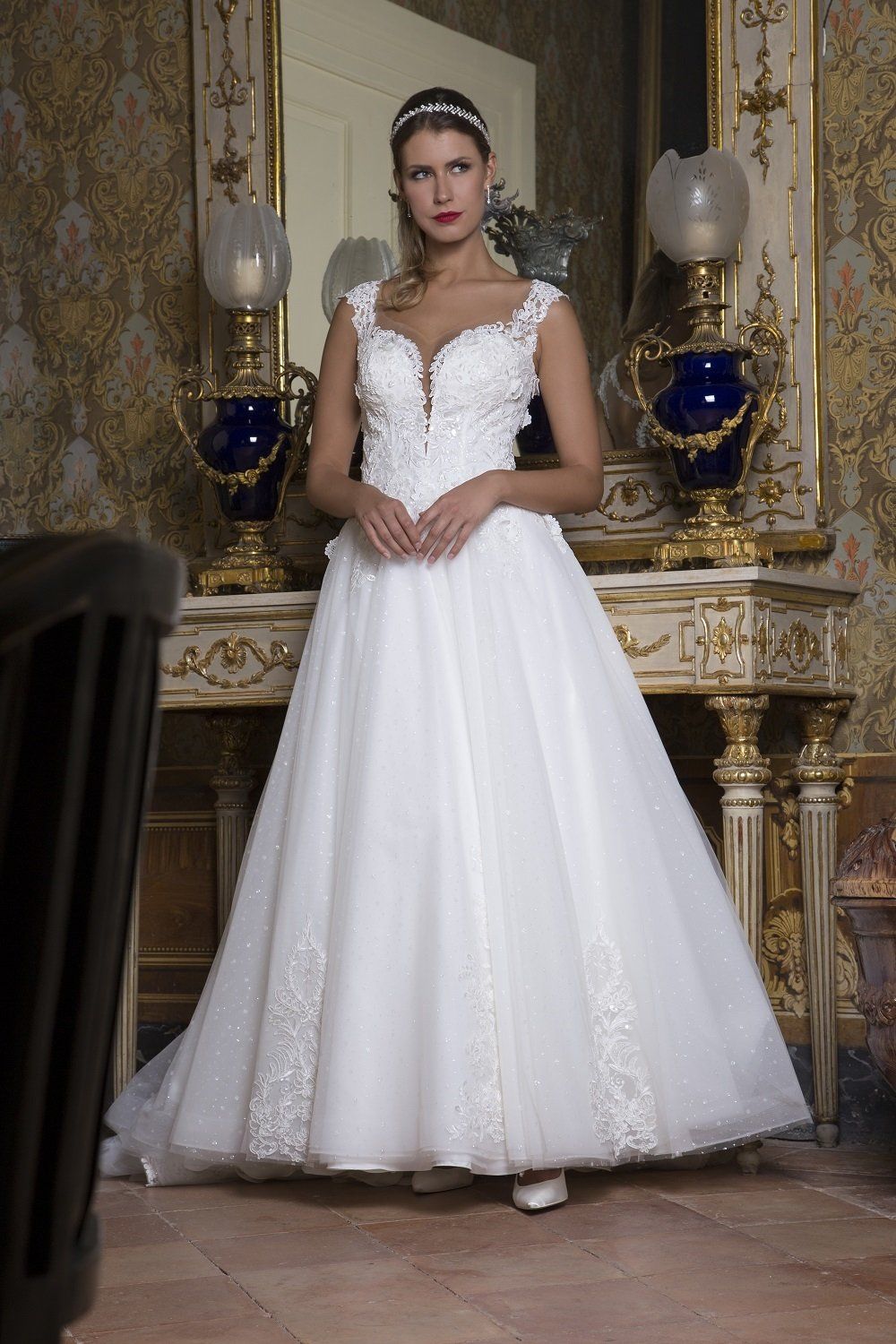 abito da sposa prezioso
