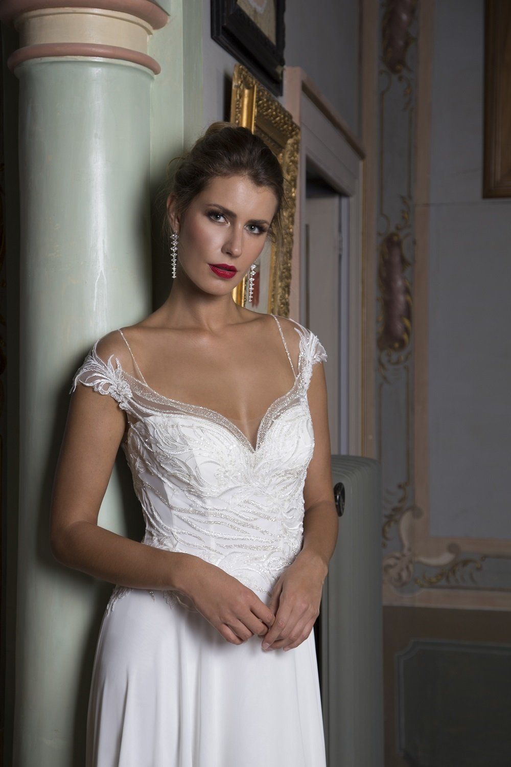abito da sposa prezioso