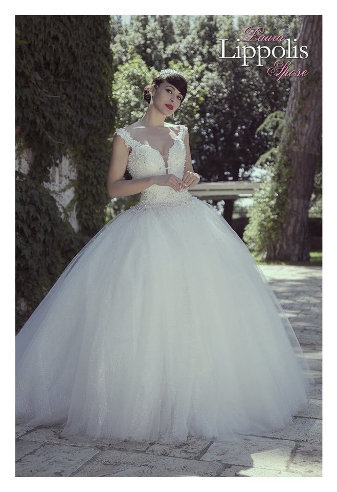abito sposa romantico