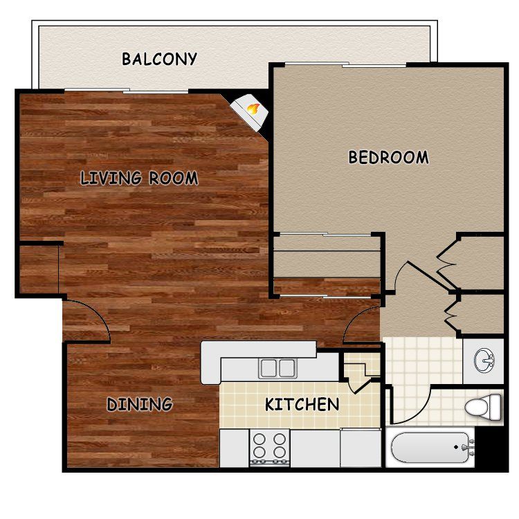 Chalon floorplan