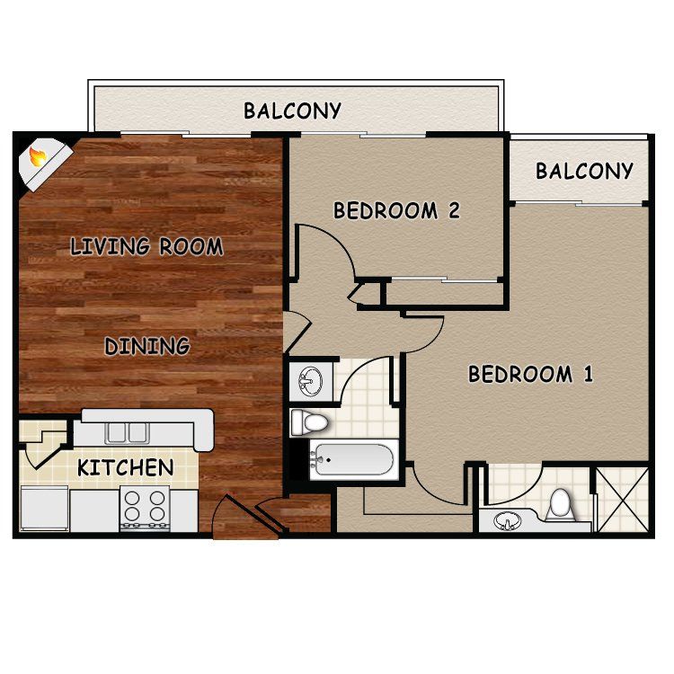 Colline floorplan