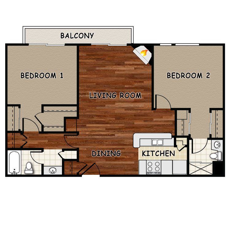 Deauville floorplan