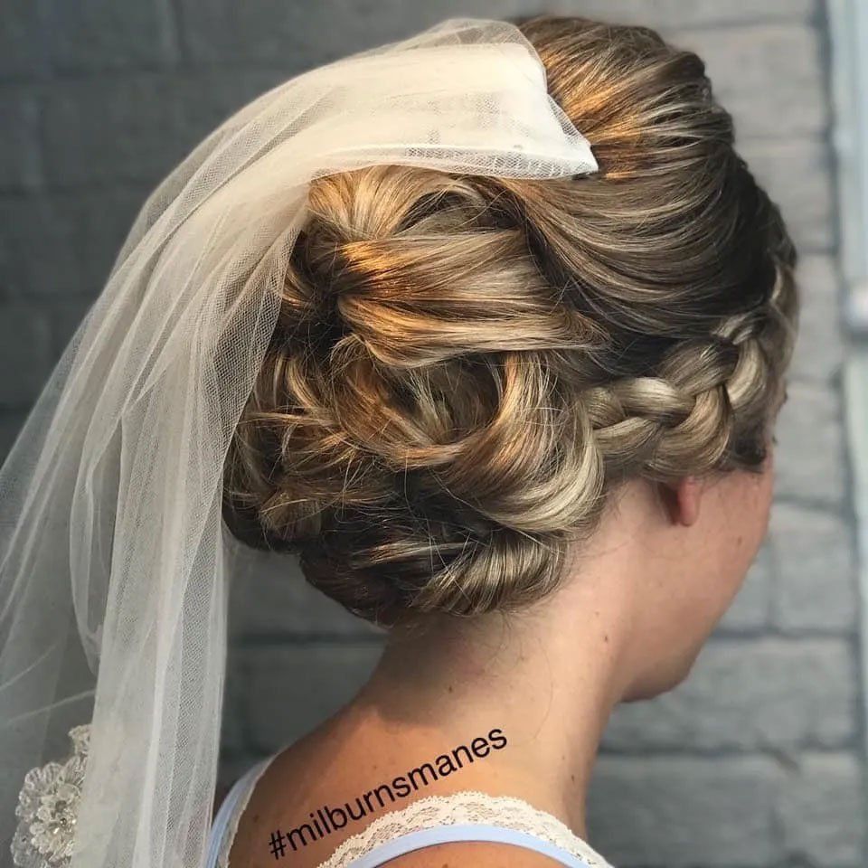 Bridal hairstyle 6