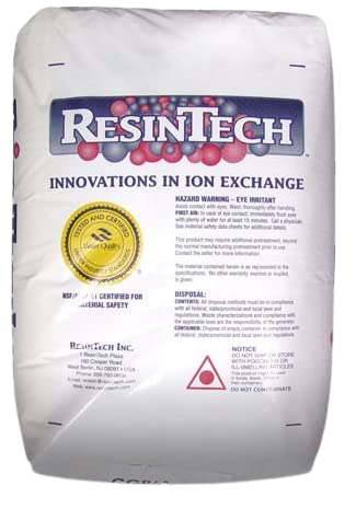 Una bolsa de innovaciones de resintech en intercambio iónico